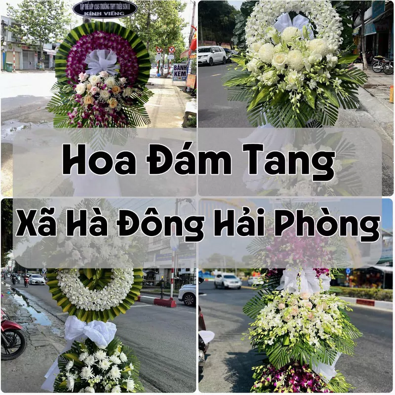 Đặt Hoa Đám Tang Xã Hà Đông Hải Phòng | Giao Hoa Nhanh