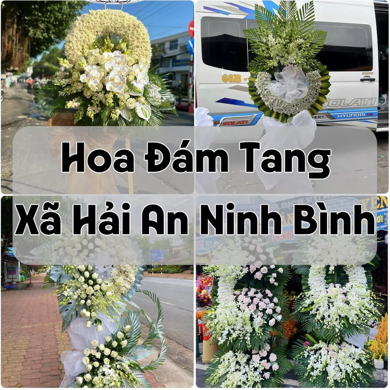 Đặt Hoa Đám Tang Xã Hải An Ninh Bình | Đặt Hoa Nhanh
