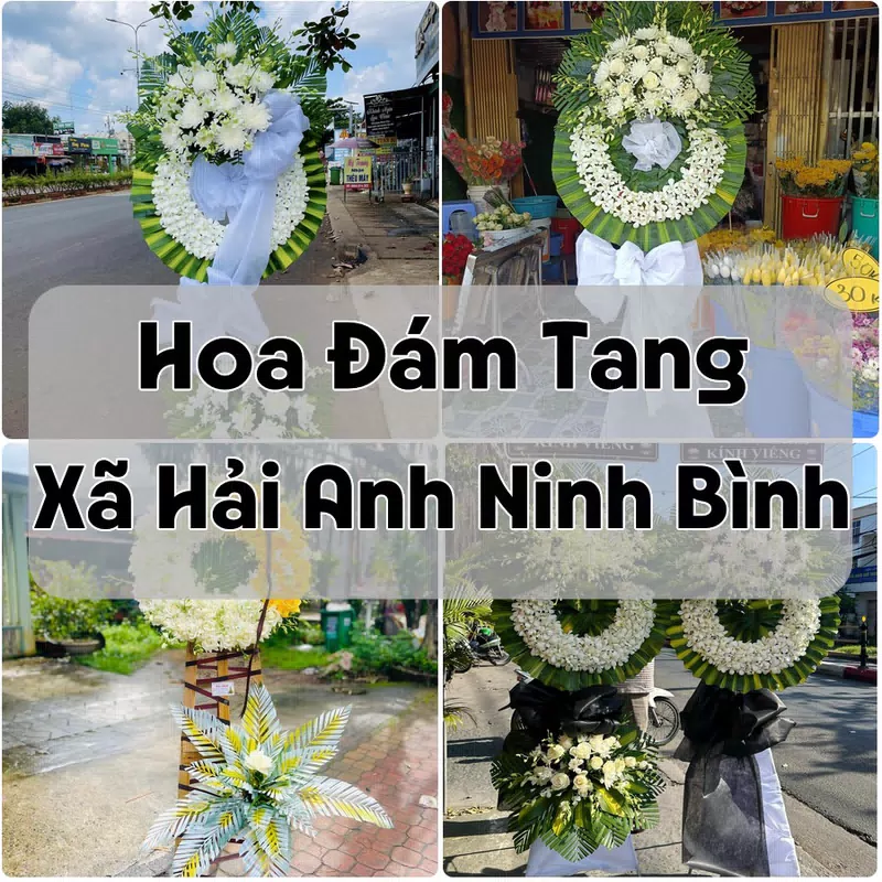 Đặt Hoa Đám Tang Xã Hải Anh Ninh Bình | Đặt Hoa Nhanh