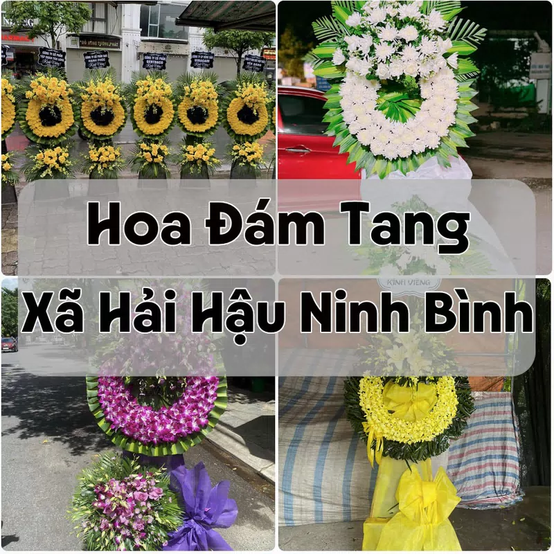 Đặt Hoa Đám Tang Xã Hải Hậu Ninh Bình | Đặt Hoa Viếng