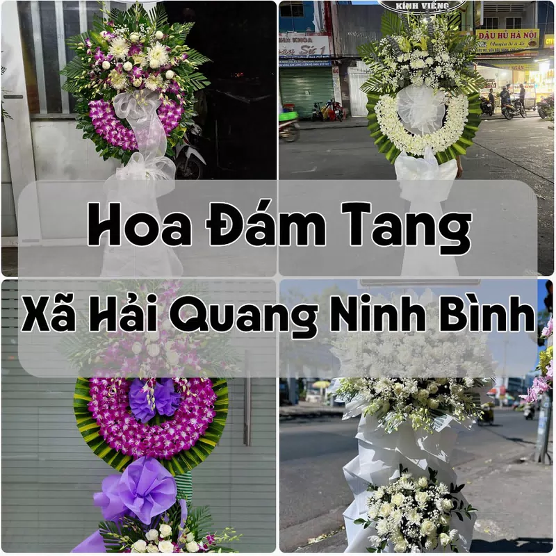 Đặt Hoa Đám Tang Xã Hải Quang Ninh Bình | Đặt Hoa Viếng