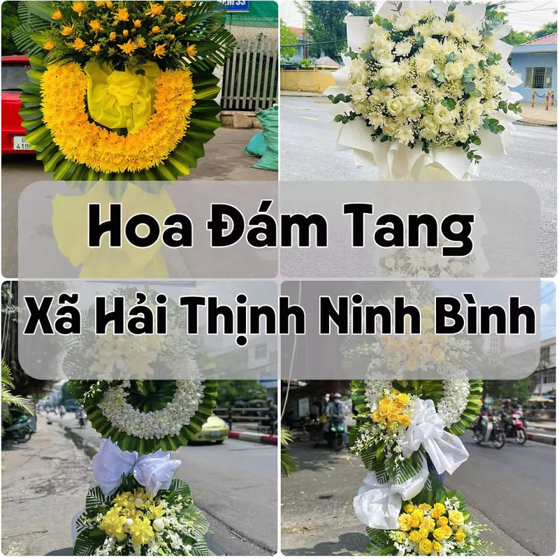 Đặt Hoa Đám Tang Xã Hải Thịnh Ninh Bình | Đặt Hoa Viếng