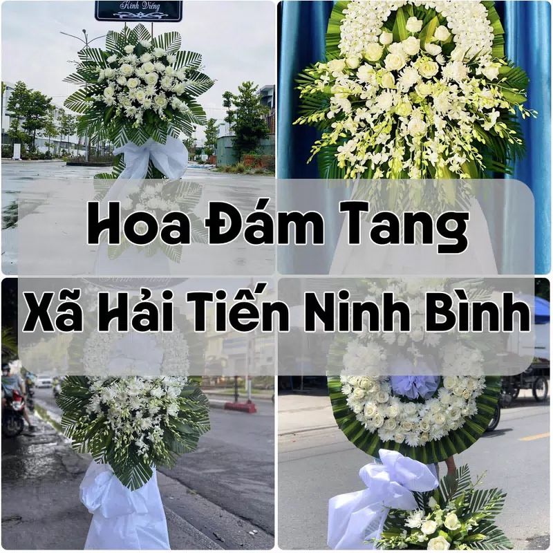 Đặt Hoa Đám Tang Xã Hải Tiến Ninh Bình | Hoa Chia Buồn