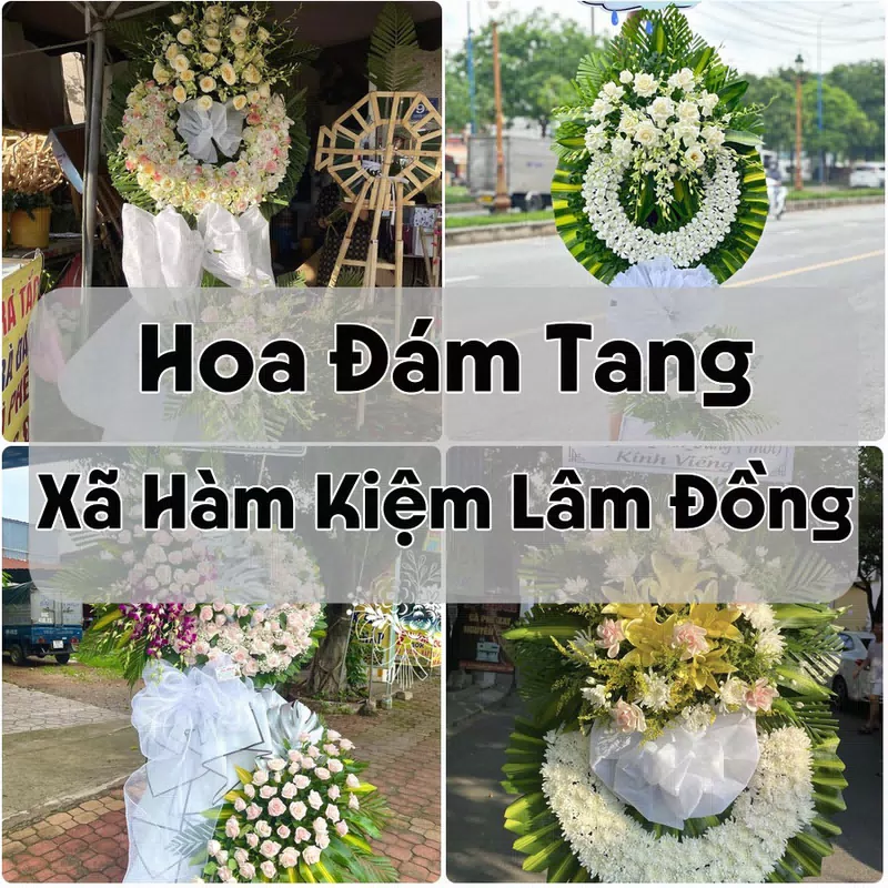 Đặt Hoa Đám Tang Xã Hàm Kiệm Lâm Đồng | Đặt Hoa Nhanh