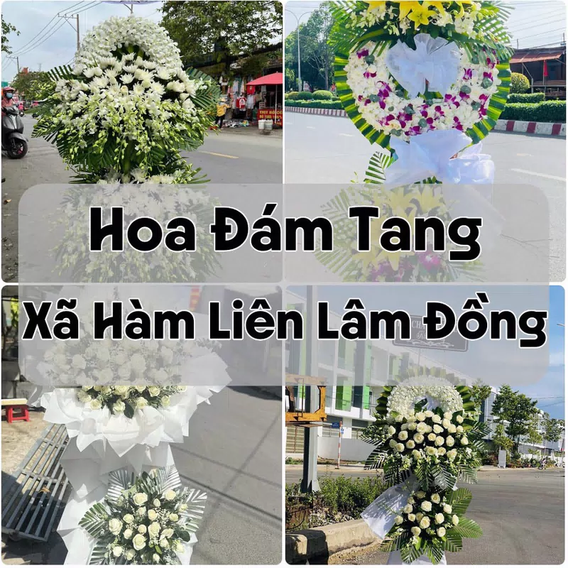 Đặt Hoa Đám Tang Xã Hàm Liên Lâm Đồng | Hoa Tang Lễ