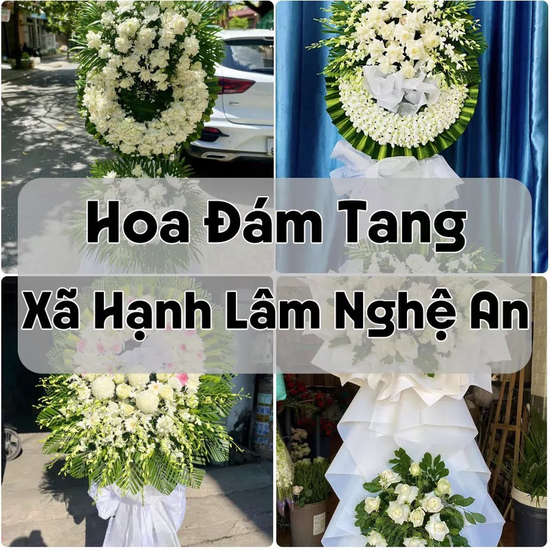 Đặt Hoa Đám Tang Xã Hạnh Lâm Nghệ An | Đặt Hoa Viếng