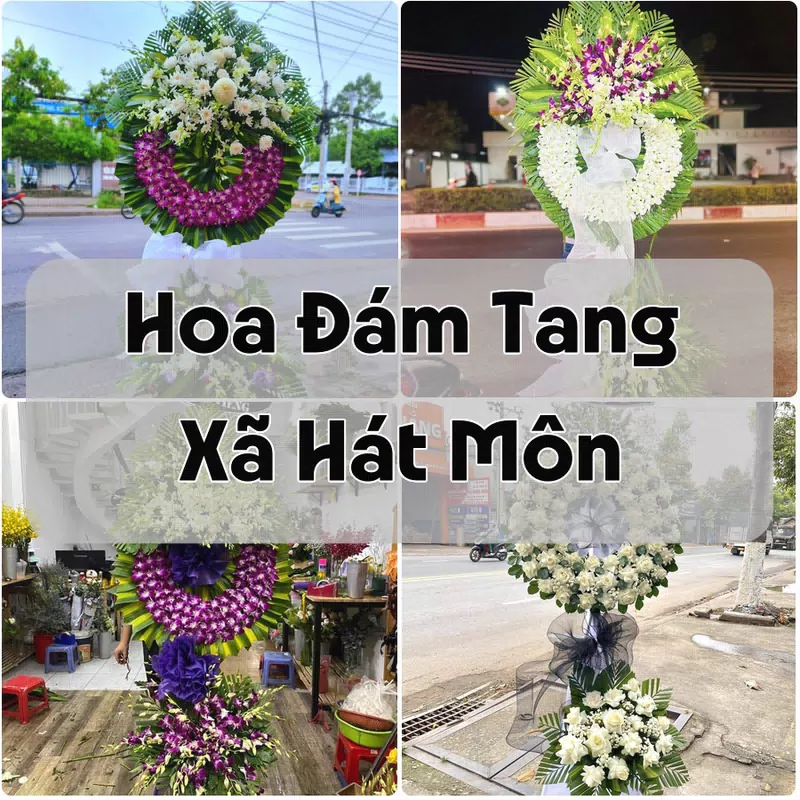 Đặt Hoa Đám Tang Xã Hát Môn | Giao Tận Nơi