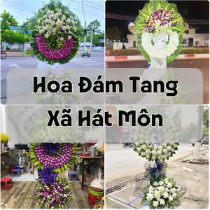 Đặt Hoa Đám Tang Xã Hát Môn | Giao Tận Nơi