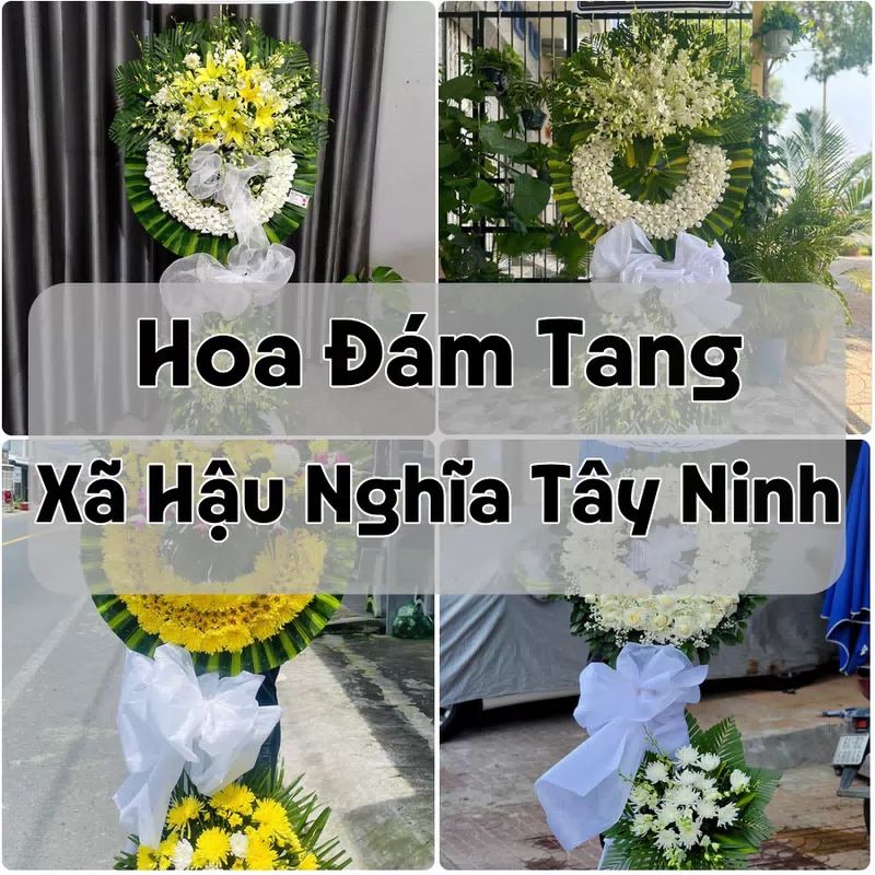 Đặt Hoa Đám Tang Xã Hậu Nghĩa Tây Ninh | Đặt Hoa Viếng