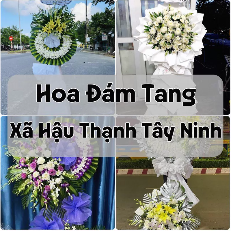 Đặt Hoa Đám Tang Xã Hậu Thạnh Tây Ninh | Hoa Chia Buồn