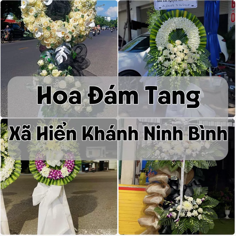 Đặt Hoa Đám Tang Xã Hiển Khánh Ninh Bình | Đặt Hoa Nhanh