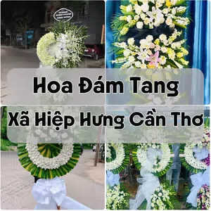 Đặt Hoa Đám Tang Xã Hiệp Hưng Cần Thơ | Hoa Chia Buồn