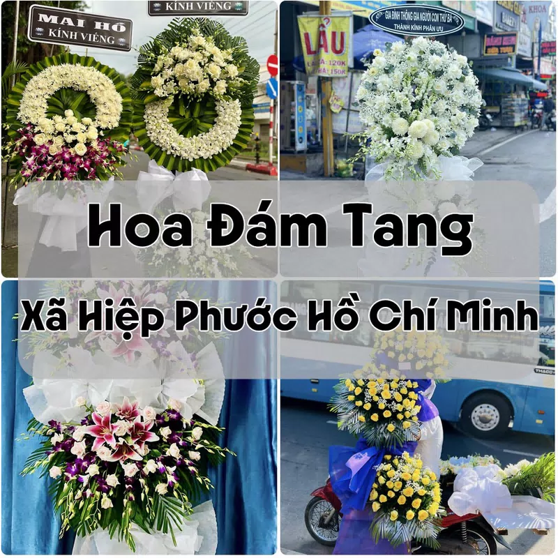 Đặt Hoa Đám Tang Xã Hiệp Phước Hồ Chí Minh | Đặt Hoa Nhanh