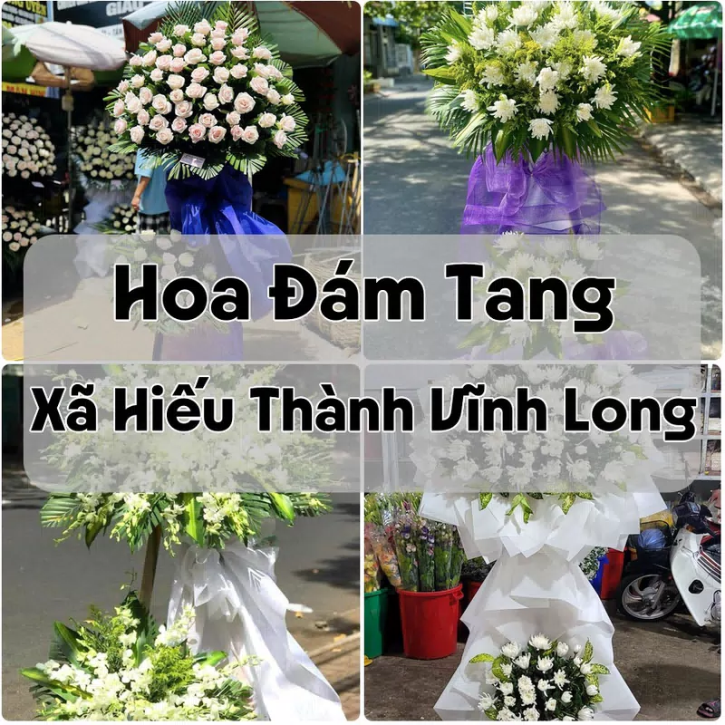 Đặt Hoa Đám Tang Xã Hiếu Thành Vĩnh Long | Đặt Hoa Nhanh