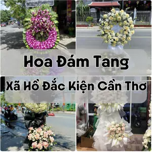 Đặt Hoa Đám Tang Xã Hồ Đắc Kiện Cần Thơ | Hoa Chia Buồn