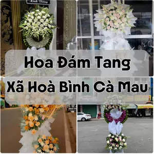 Đặt Hoa Đám Tang Xã Hoà Bình Cà Mau | Giao Hoa Nhanh