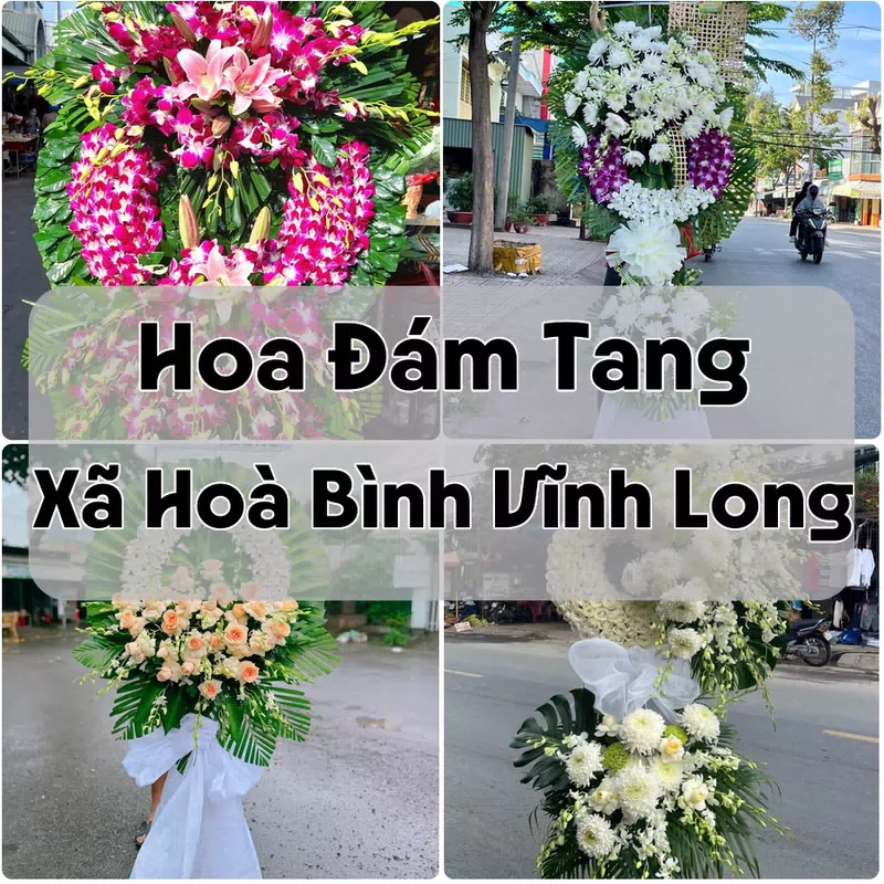 Đặt Hoa Đám Tang Xã Hoà Bình Vĩnh Long | Đặt Hoa Viếng