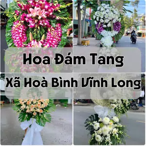 Đặt Hoa Đám Tang Xã Hoà Bình Vĩnh Long | Đặt Hoa Viếng