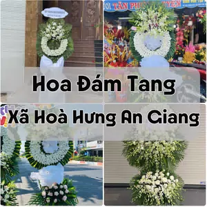 Đặt Hoa Đám Tang Xã Hoà Hưng An Giang | Đặt Hoa Viếng
