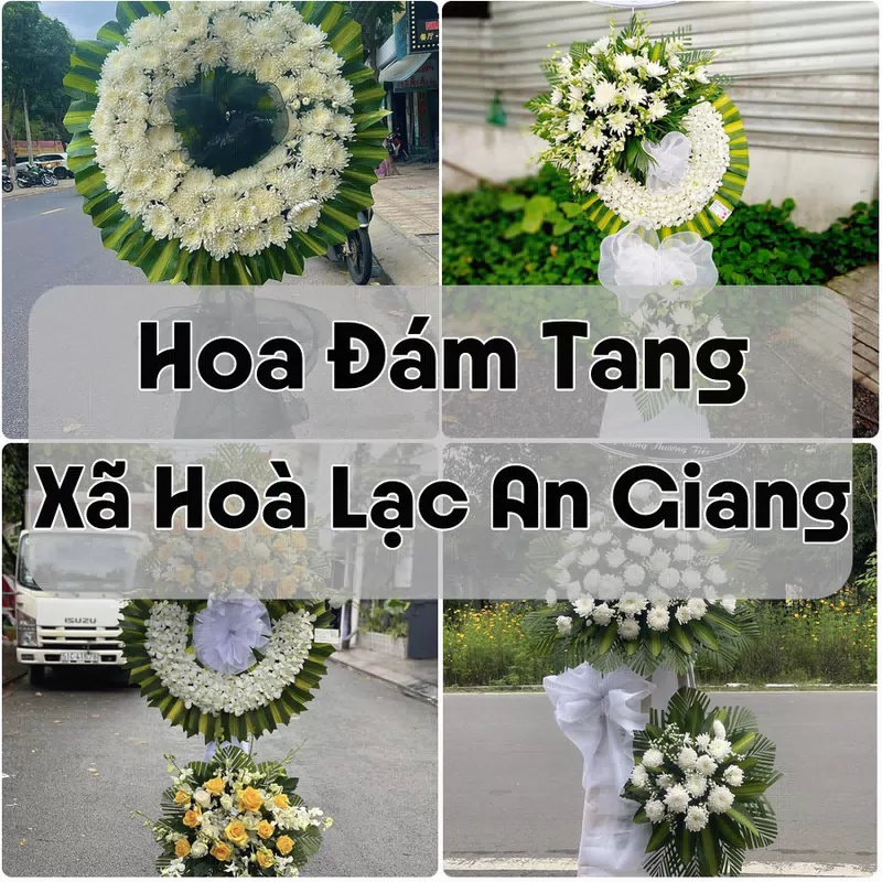 Đặt Hoa Đám Tang Xã Hoà Lạc An Giang | Hoa Chia Buồn