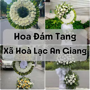 Đặt Hoa Đám Tang Xã Hoà Lạc An Giang | Hoa Chia Buồn
