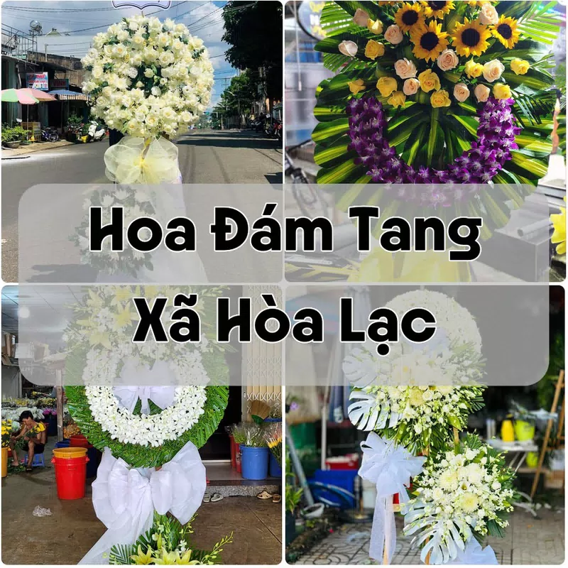 Đặt Hoa Đám Tang Xã Hòa Lạc | Giao Tận Nơi