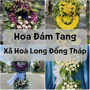 Đặt Hoa Đám Tang Xã Hoà Long Đồng Tháp | Hoa Tang Lễ