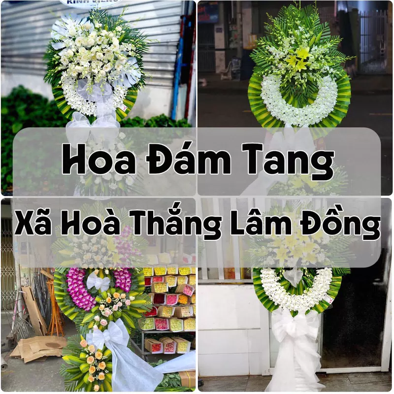 Đặt Hoa Đám Tang Xã Hoà Thắng Lâm Đồng | Giao Tận Nơi