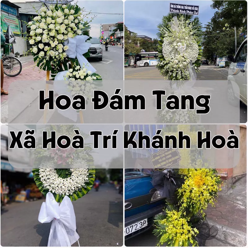 Đặt Hoa Đám Tang Xã Hoà Trí Khánh Hoà | Đặt Hoa Viếng