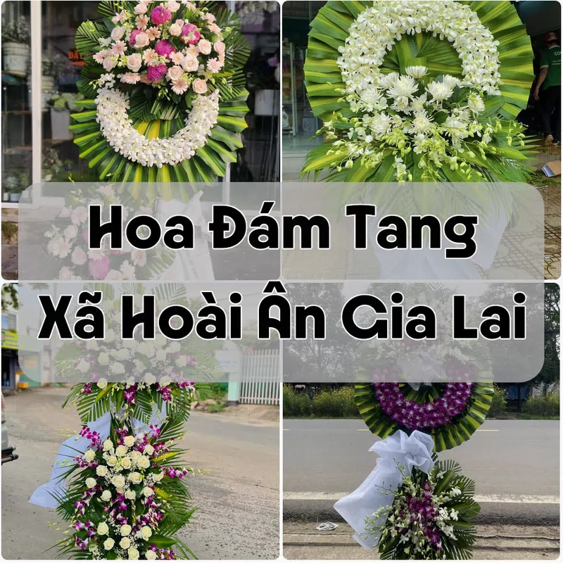 Đặt Hoa Đám Tang Xã Hoài Ân Gia Lai | Đặt Hoa Nhanh