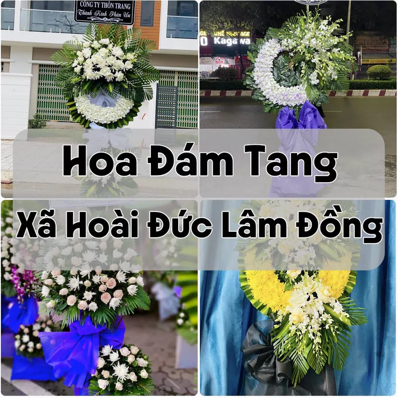 Đặt Hoa Đám Tang Xã Hoài Đức Lâm Đồng | Đặt Hoa Nhanh