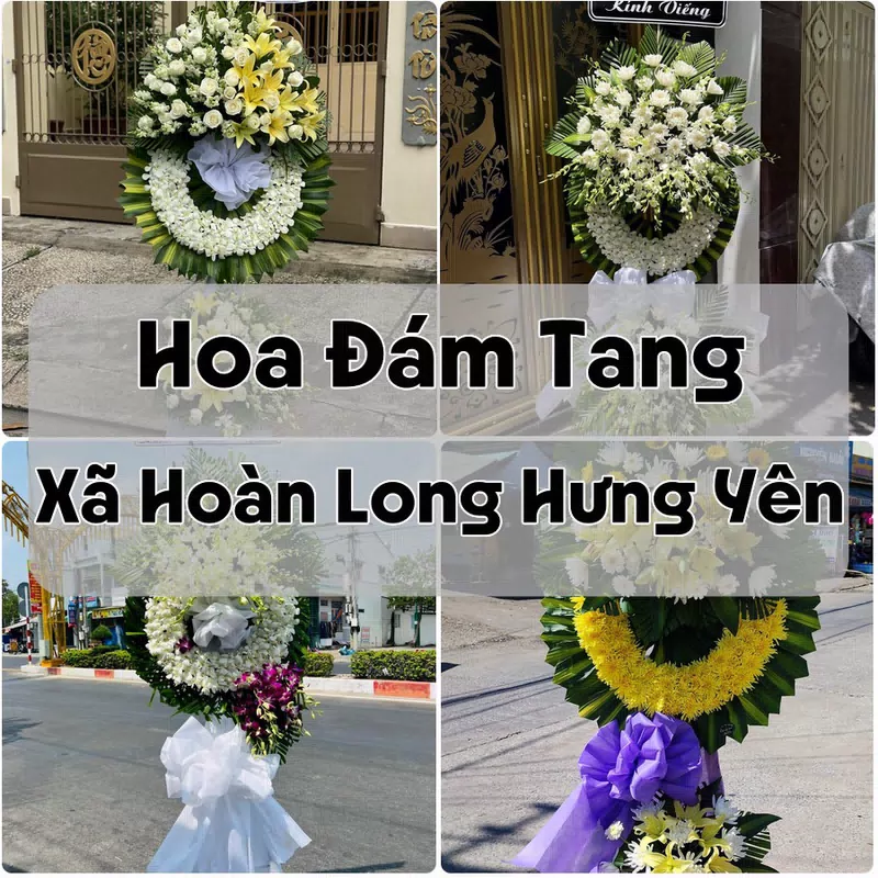 Đặt Hoa Đám Tang Xã Hoàn Long Hưng Yên | Hoa Tang Lễ