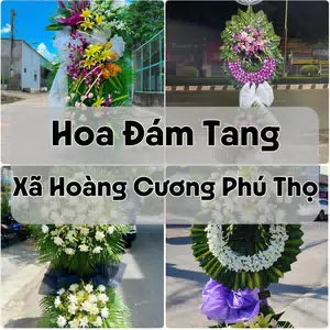Đặt Hoa Đám Tang Xã Hoàng Cương Phú Thọ | Hoa Tang Lễ