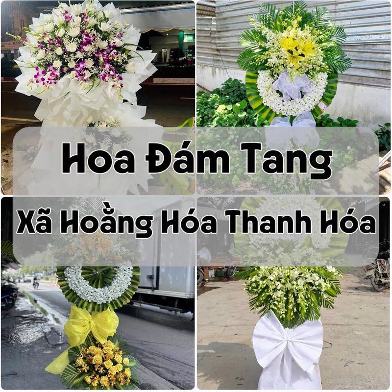 Đặt Hoa Đám Tang Xã Hoằng Hóa Thanh Hóa | Hoa Chia Buồn