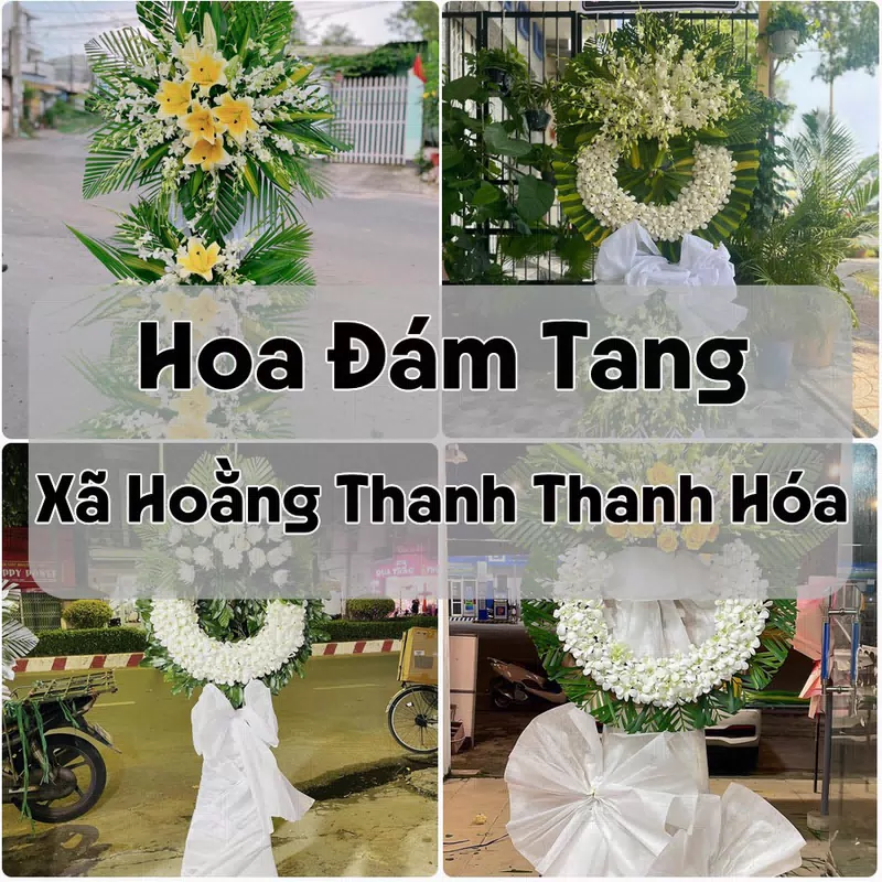 Đặt Hoa Đám Tang Xã Hoằng Thanh Thanh Hóa | Giao Hoa Nhanh