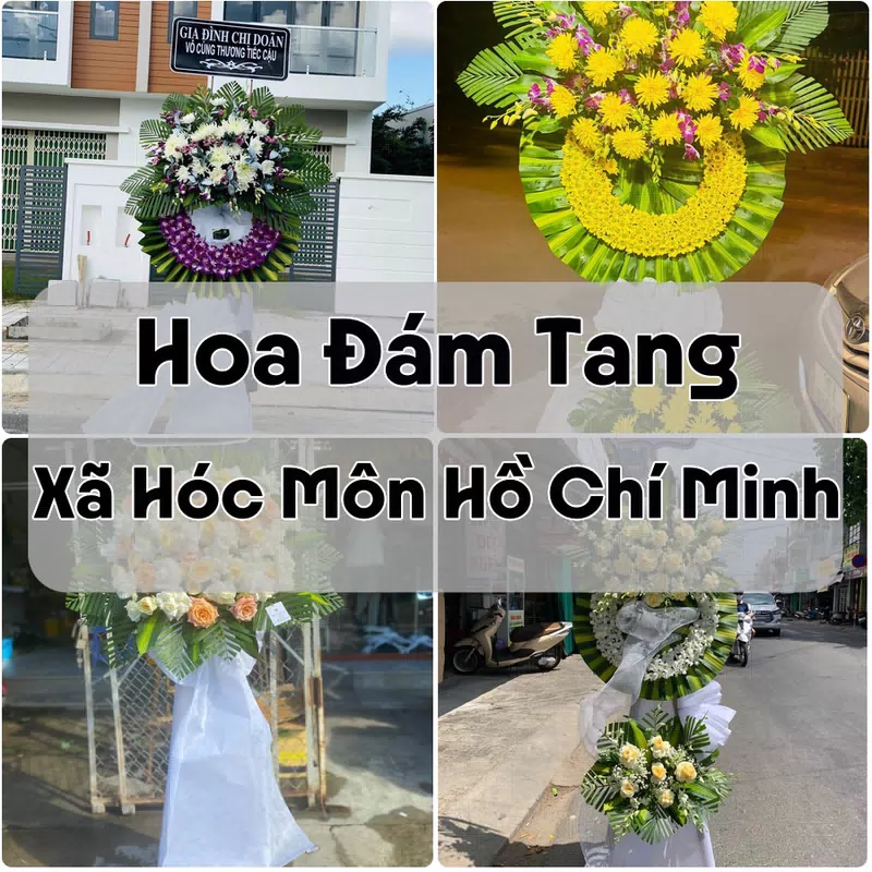 Đặt Hoa Đám Tang Xã Hóc Môn Hồ Chí Minh | Đặt Hoa Viếng