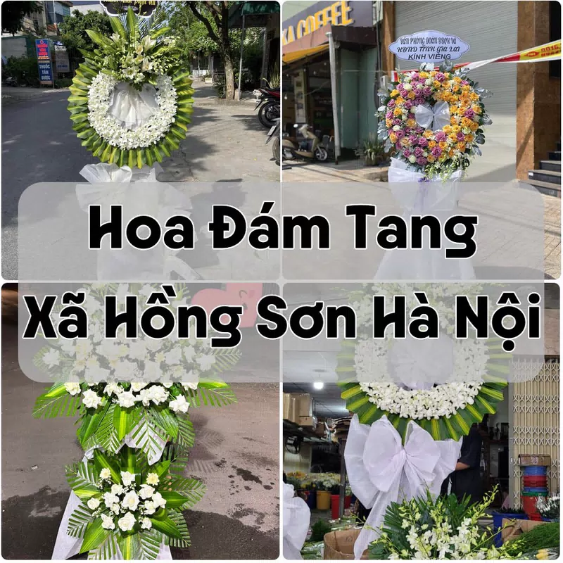 Đặt Hoa Đám Tang Xã Hồng Sơn Hà Nội | Đặt Hoa Viếng