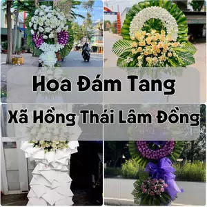 Đặt Hoa Đám Tang Xã Hồng Thái Lâm Đồng | Hoa Tang Lễ