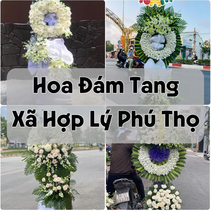 Đặt Hoa Đám Tang Xã Hợp Lý Phú Thọ | Đặt Hoa Viếng