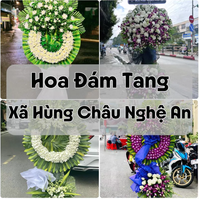 Đặt Hoa Đám Tang Xã Hùng Châu Nghệ An | Giao Hoa Nhanh