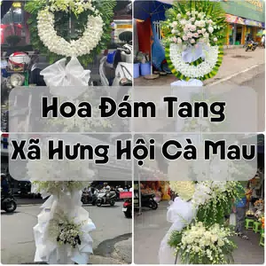 Đặt Hoa Đám Tang Xã Hưng Hội Cà Mau | Giao Hoa Nhanh
