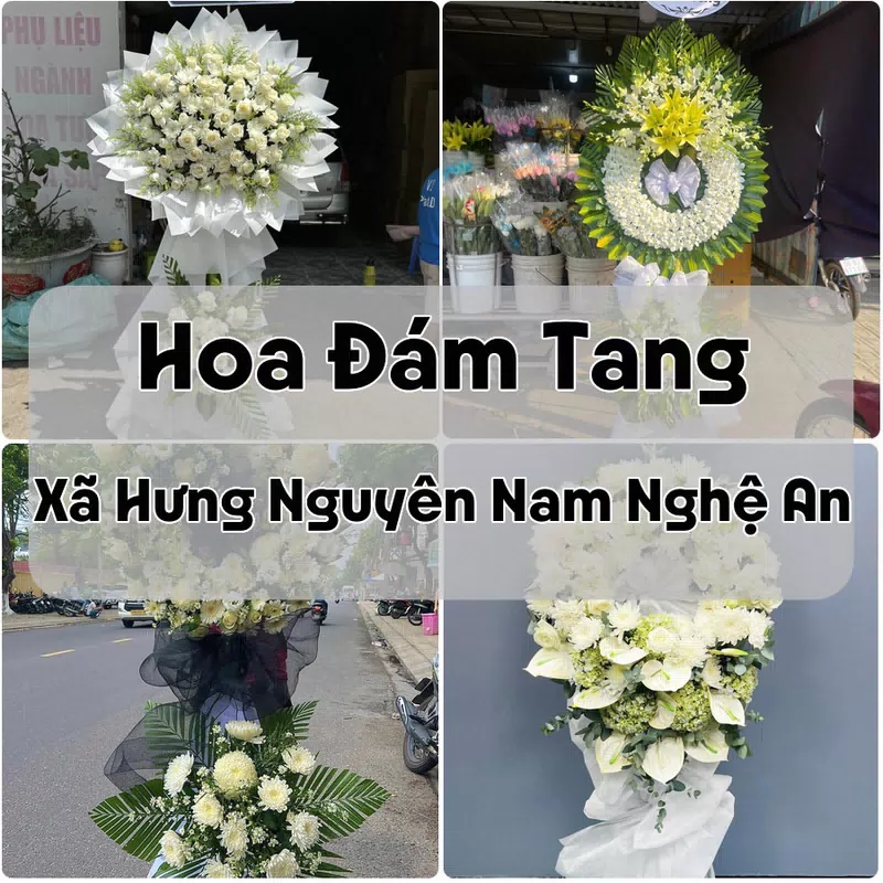 Đặt Hoa Đám Tang Xã Hưng Nguyên Nam Nghệ An | Đặt Hoa Viếng