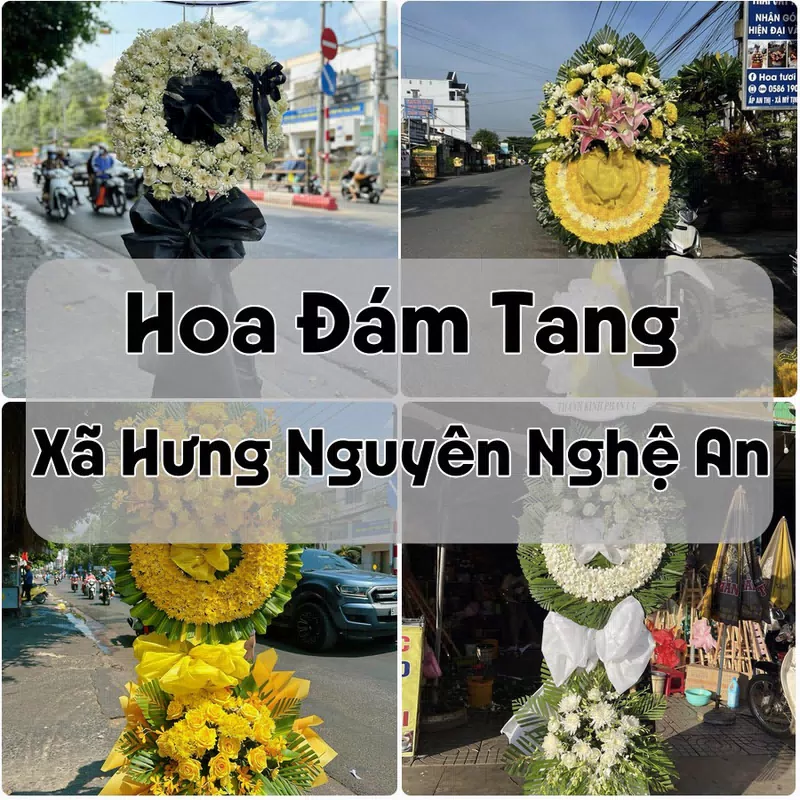 Đặt Hoa Đám Tang Xã Hưng Nguyên Nghệ An | Đặt Hoa Nhanh
