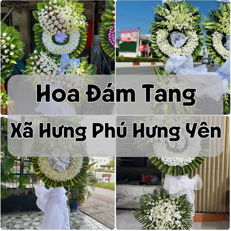 Đặt Hoa Đám Tang Xã Hưng Phú Hưng Yên | Hoa Tang Lễ