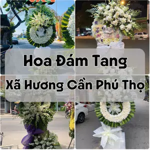 Đặt Hoa Đám Tang Xã Hương Cần Phú Thọ | Hoa Chia Buồn