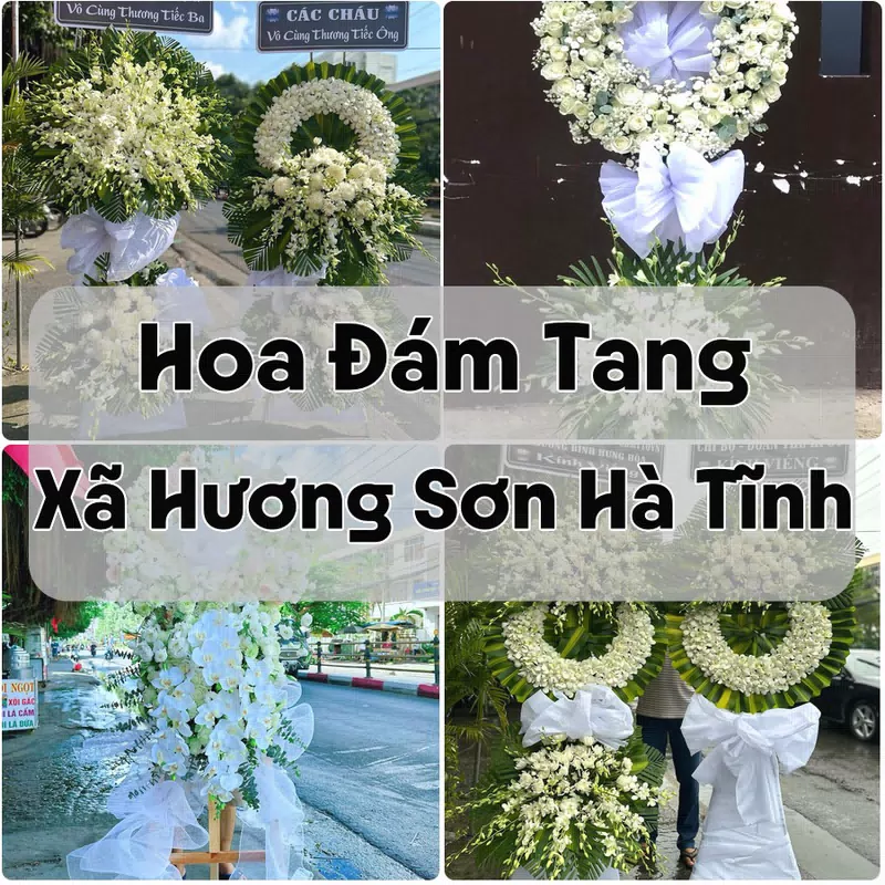 Đặt Hoa Đám Tang Xã Hương Sơn Hà Tĩnh | Đặt Hoa Viếng