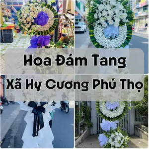 Đặt Hoa Đám Tang Xã Hy Cương Phú Thọ | Giao Tận Nơi