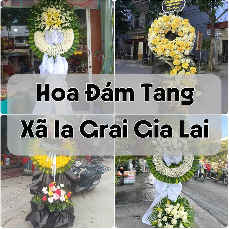 Đặt Hoa Đám Tang Xã Ia Grai Gia Lai | Giao Hoa Nhanh