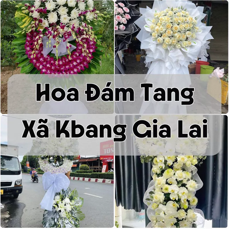 Đặt Hoa Đám Tang Xã Kbang Gia Lai | Hoa Tang Lễ
