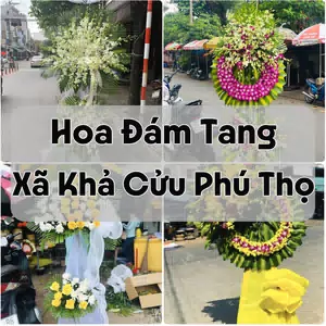 Đặt Hoa Đám Tang Xã Khả Cửu Phú Thọ | Giao Hoa Nhanh